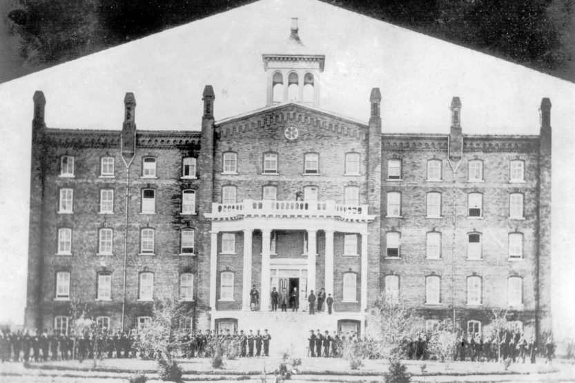 original campus building