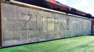 Zuppke Field Memorial Wall